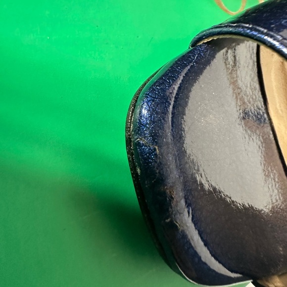 J.Renee Women's Navy Slingback Heels size 5.5 pre owned Exellent condition - Picture 8 of 9